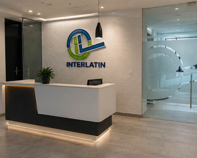 INTERLATIN reception lobby